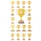 Gold Trophy Dimensional Stickers by Recollections™